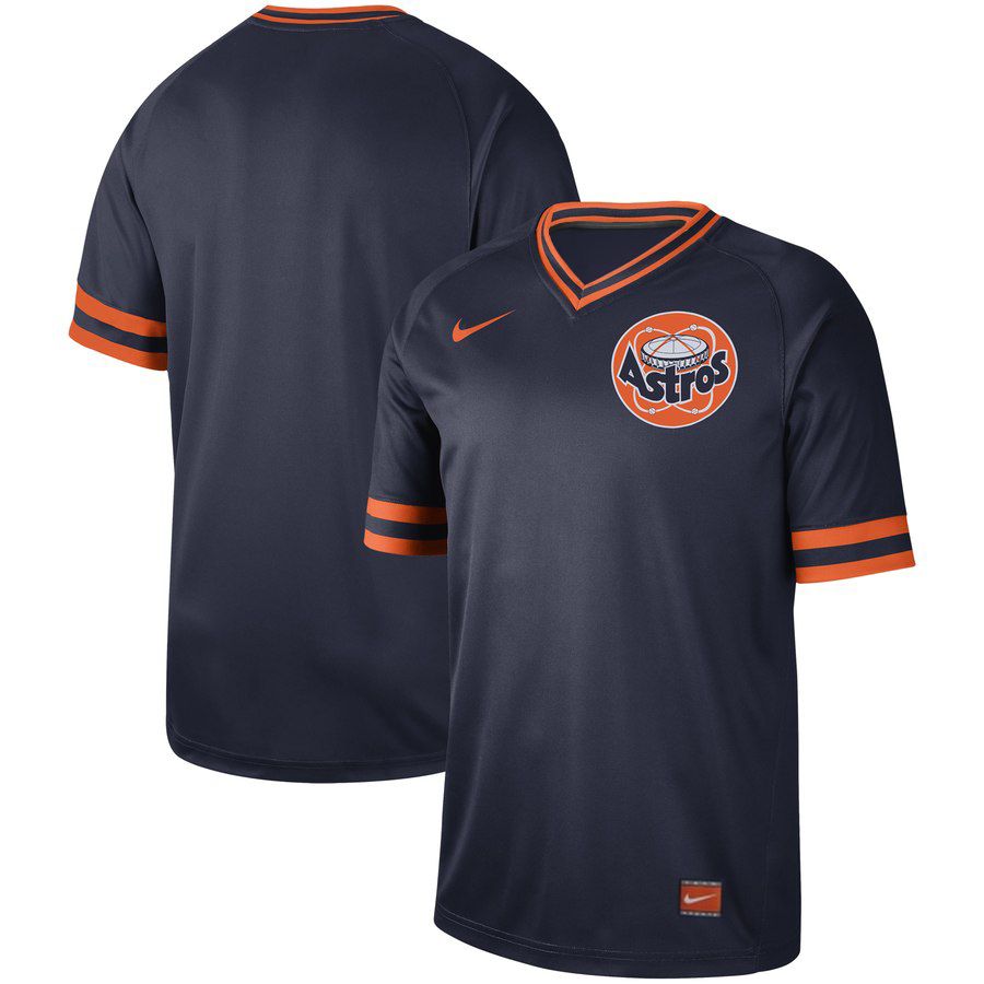 2019 Men MLB Houston Astros blank blue Nike Cooperstown Collection Jerseys->detroit tigers->MLB Jersey